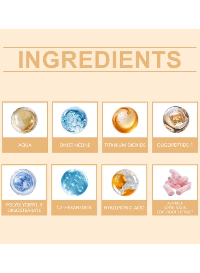 zephoco Makeup Foundation make up foundation cream makeup set women gifts for ladies foundation liquid waterproof fit me - Image 5